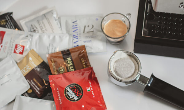 Capsules ESE, machine espresso