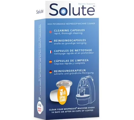 Solute capsules nettoyantes Nespresso