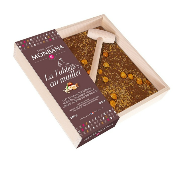 coffret monbana chocolat noisettes caramel