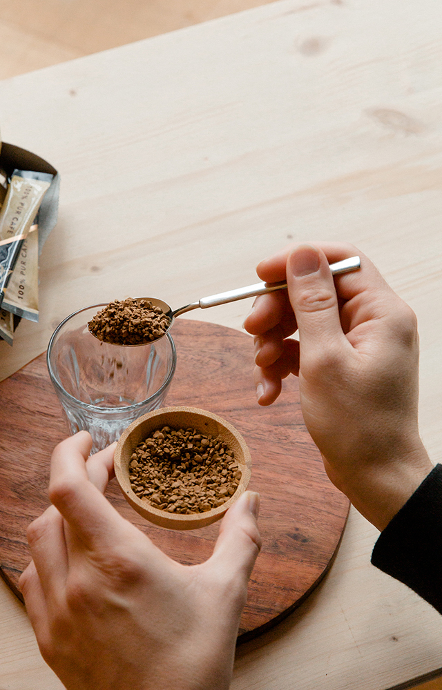 instant coffee