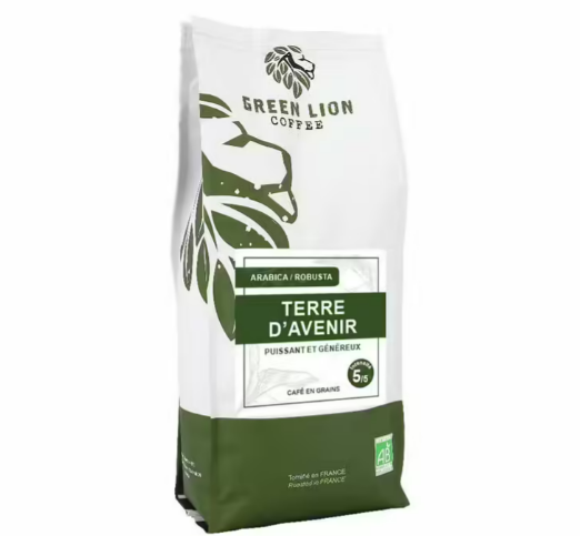 Café en grain - Green Lion - Terres d'avenir