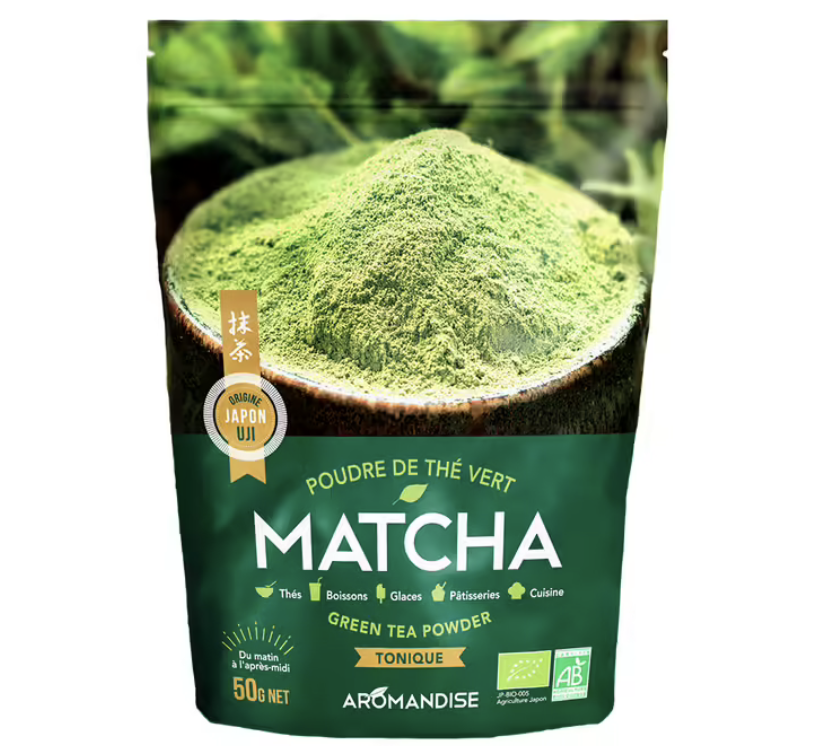 Aromandise Organic Matcha Tea Powder - 50g